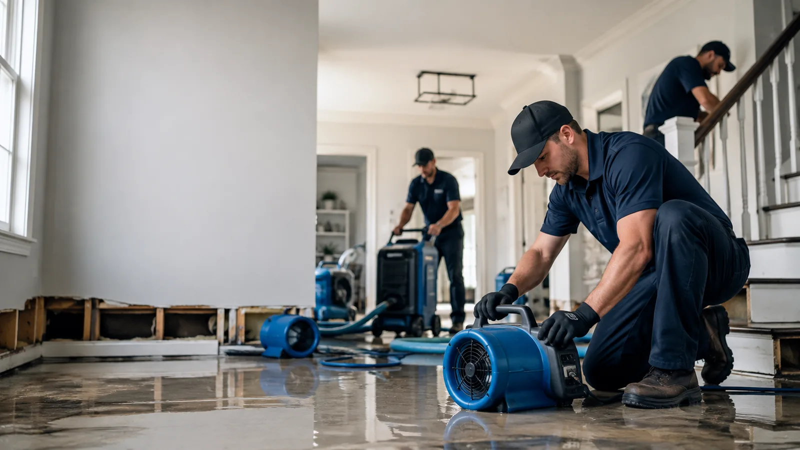 Water Damage Restoration in Hubertus, WI near me